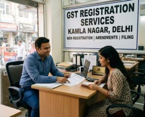 GST registration consultant in Kamla Nagar Delhi