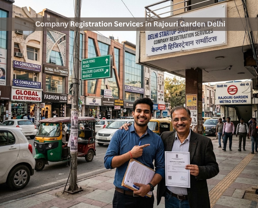 Professional Company Registration Services in Rajouri Garden Delhi