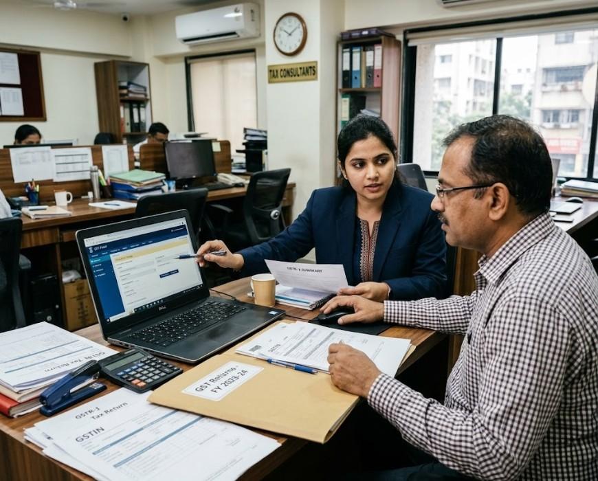 Professional GST Return Filing Services by Rudra Capital