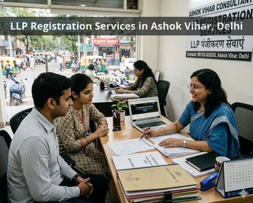 LLP registration consultant in Ashok Vihar Delhi