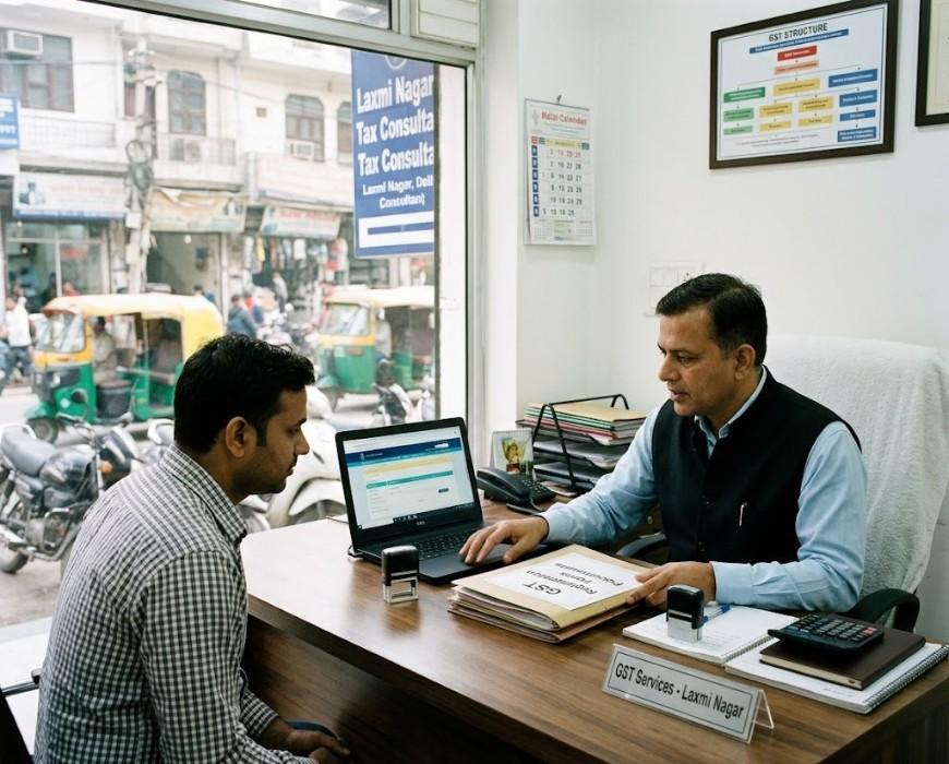 GST Registration Services in Laxmi Nagar Delhi by Rudra Capital