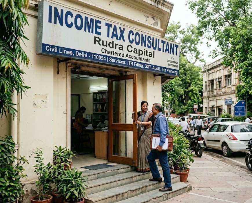 Income tax consultant in Civil Lines Delhi