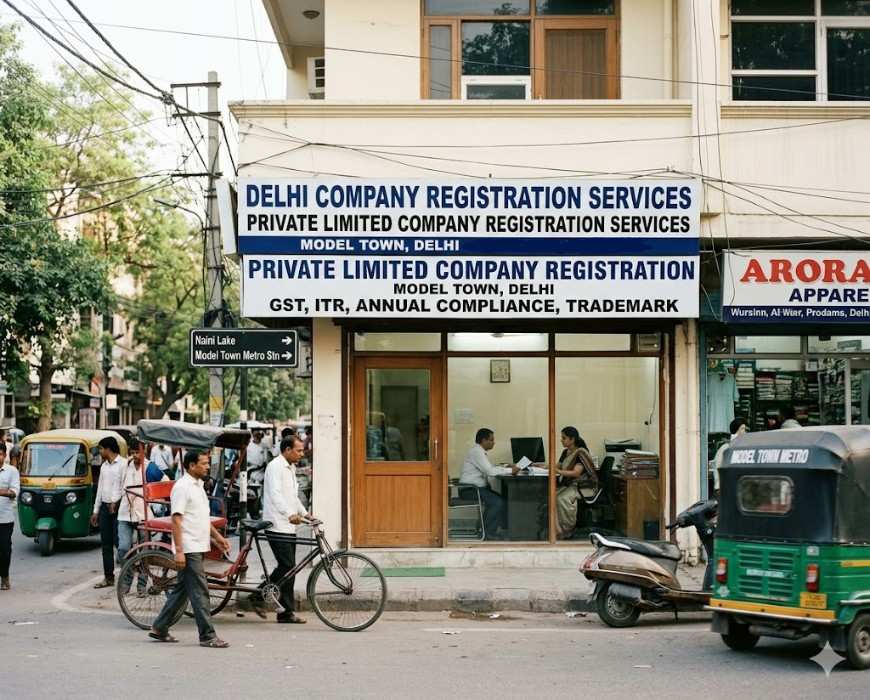 Private Limited Company registration consultant in Model Town Delhi