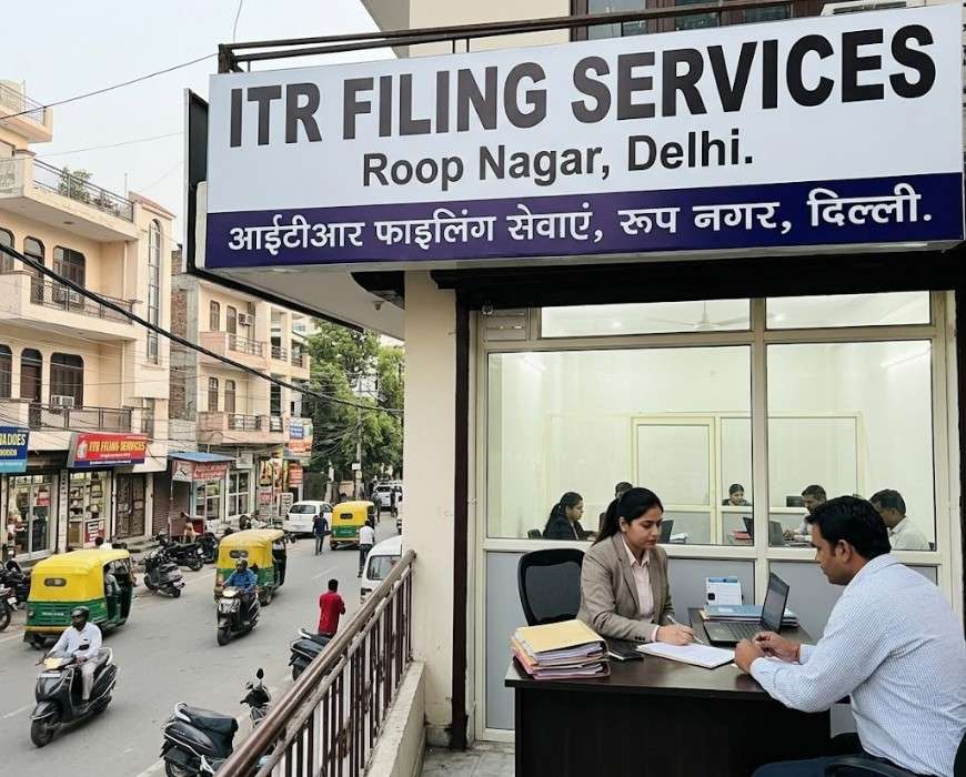 Professional ITR Filing Services in Roop Nagar Delhi