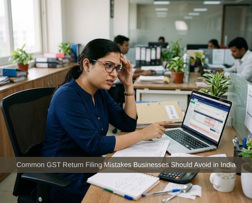 Common GST Return Filing Mistakes businesses should avoid